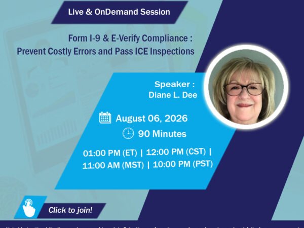 Form I-9 E verify Compliance